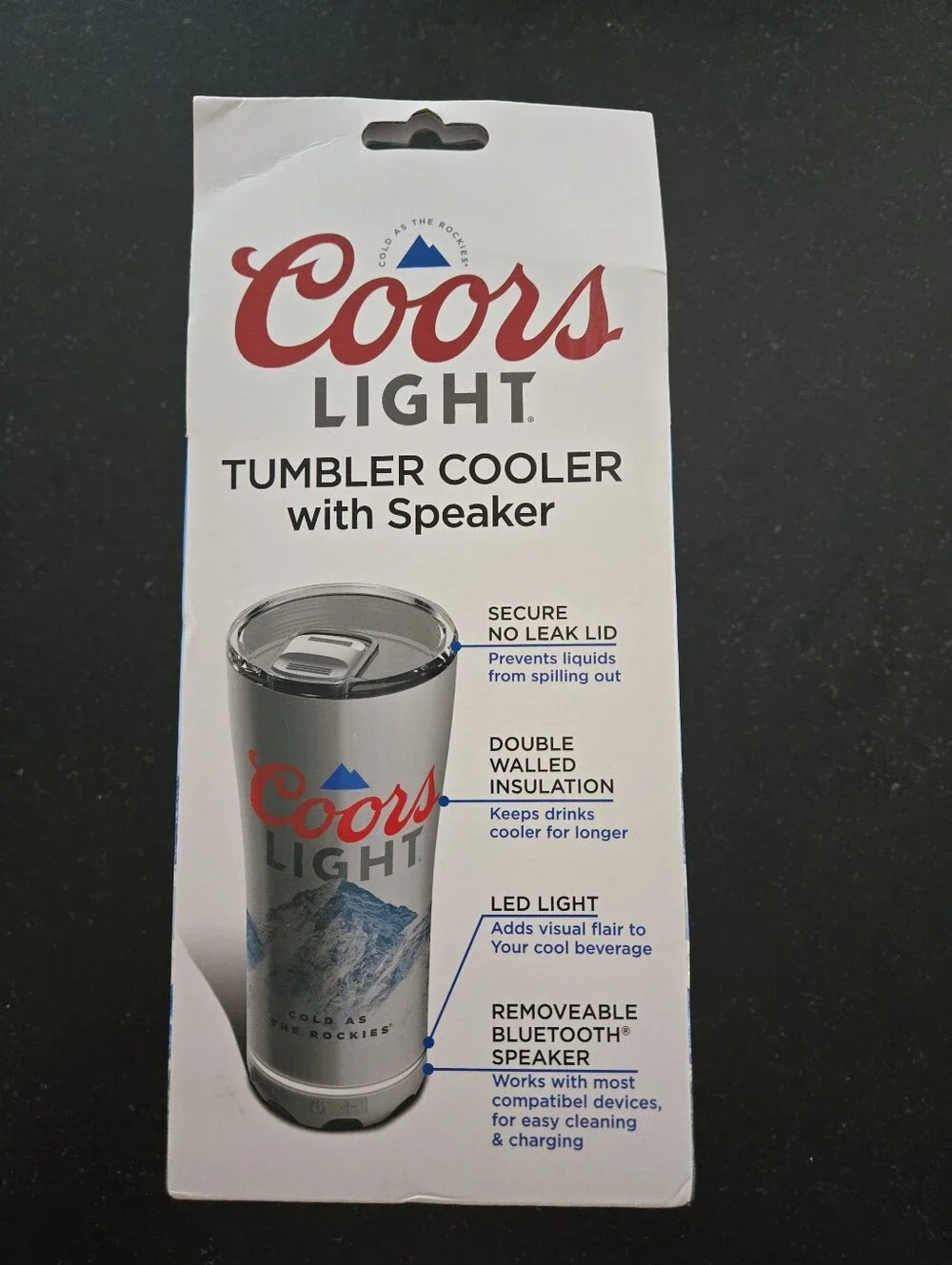 Coor Light Tumbler With Speaker